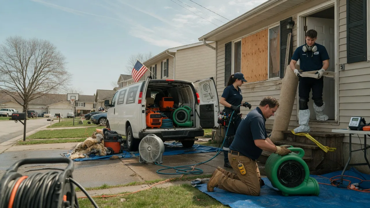 Water Damage Restoration in Buckingham, IA near me